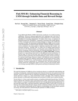 FinLMM-R1: Enhancing Financial Reasoning in LMM through Scalable Data and Reward Design