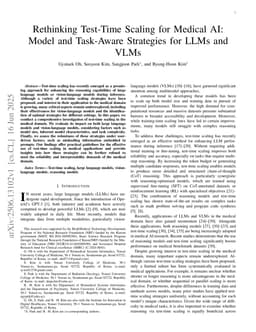 Rethinking Test-Time Scaling for Medical AI: Model and Task-Aware Strategies for LLMs and VLMs