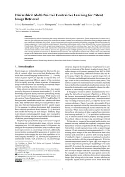 Hierarchical Multi-Positive Contrastive Learning for Patent Image Retrieval
