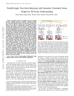 FreeQ-Graph: Free-form Querying with Semantic Consistent Scene Graph for 3D Scene Understanding