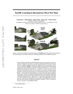 Test3R: Learning to Reconstruct 3D at Test Time