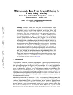 ATK: Automatic Task-driven Keypoint Selection for Robust Policy Learning
