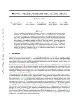 Mapping Farmed Landscapes from Remote Sensing