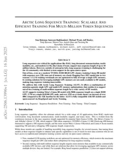 Arctic Long Sequence Training: Scalable And Efficient Training For Multi-Million Token Sequences