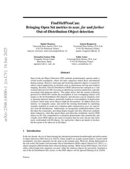 FindMeIfYouCan: Bringing Open Set metrics to $\textit{near} $, $ \textit{far} $ and $\textit{farther}$ Out-of-Distribution Object Detection