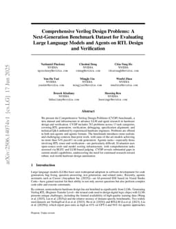 Comprehensive Verilog Design Problems: A Next-Generation Benchmark Dataset for Evaluating Large Language Models and Agents on RTL Design and Verification