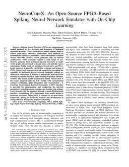 NeuroCoreX: An Open-Source FPGA-Based Spiking Neural Network Emulator with On-Chip Learning
