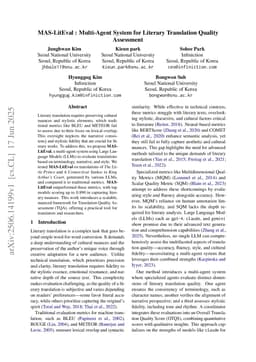 MAS-LitEval : Multi-Agent System for Literary Translation Quality Assessment