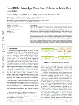 CausalDiffTab: Mixed-Type Causal-Aware Diffusion for Tabular Data Generation