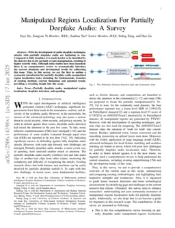 Manipulated Regions Localization For Partially Deepfake Audio: A Survey