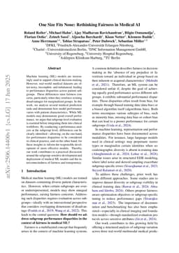 One Size Fits None: Rethinking Fairness in Medical AI