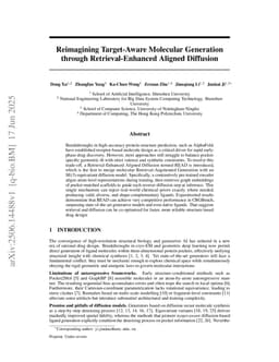Reimagining Target-Aware Molecular Generation through Retrieval-Enhanced Aligned Diffusion