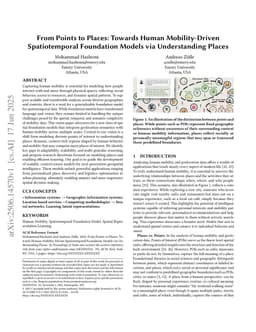 From Points to Places: Towards Human Mobility-Driven Spatiotemporal Foundation Models via Understanding Places