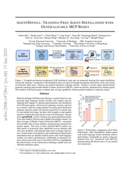 AgentDistill: Training-Free Agent Distillation with Generalizable MCP Boxes