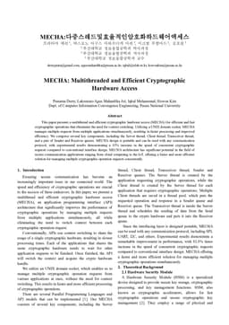 MECHA: Multithreaded and Efficient Cryptographic Hardware Access