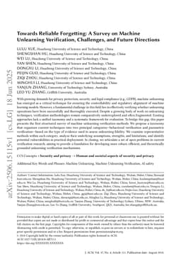 Towards Reliable Forgetting: A Survey on Machine Unlearning Verification, Challenges, and Future Directions
