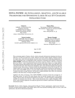 DOVA-PATBM: An Intelligent, Adaptive, and Scalable Framework for Optimizing Large-Scale EV Charging Infrastructure