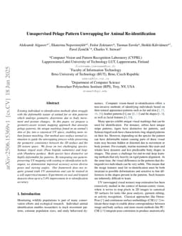 Unsupervised Pelage Pattern Unwrapping for Animal Re-identification