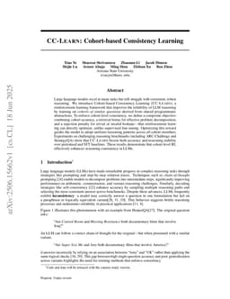 CC-LEARN: Cohort-based Consistency Learning