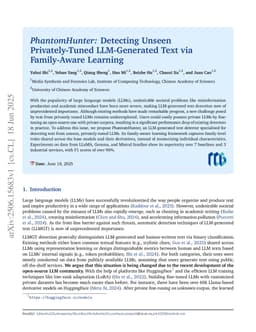 PhantomHunter: Detecting Unseen Privately-Tuned LLM-Generated Text via Family-Aware Learning