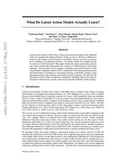 What Do Latent Action Models Actually Learn?