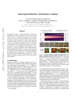 Improving Rectified Flow with Boundary Conditions