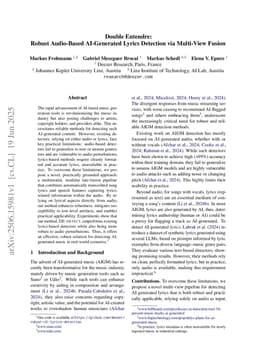 Double Entendre: Robust Audio-Based AI-Generated Lyrics Detection via Multi-View Fusion