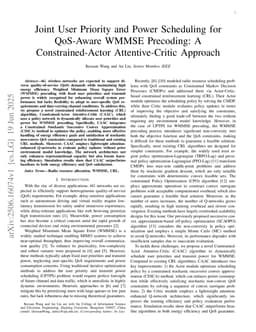 Joint User Priority and Power Scheduling for QoS-Aware WMMSE Precoding: A Constrained-Actor Attentive-Critic Approach