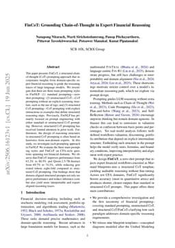 FinCoT: Grounding Chain-of-Thought in Expert Financial Reasoning