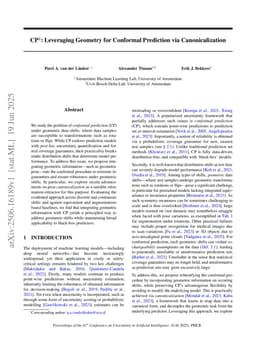 CP$^2$: Leveraging Geometry for Conformal Prediction via Canonicalization