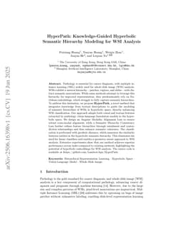 HyperPath: Knowledge-Guided Hyperbolic Semantic Hierarchy Modeling for WSI Analysis