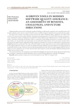 AI-Driven Tools in Modern Software Quality Assurance: An Assessment of Benefits, Challenges, and Future Directions
