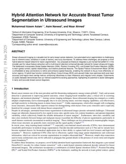 Hybrid Attention Network for Accurate Breast Tumor Segmentation in Ultrasound Images