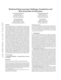 Relational Deep Learning: Challenges, Foundations and Next-Generation Architectures