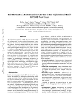 ForestFormer3D: A Unified Framework for End-to-End Segmentation of Forest LiDAR 3D Point Clouds