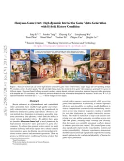 Hunyuan-GameCraft: High-dynamic Interactive Game Video Generation with Hybrid History Condition