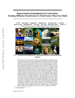 Representation Entanglement for Generation:Training Diffusion Transformers Is Much Easier Than You Think