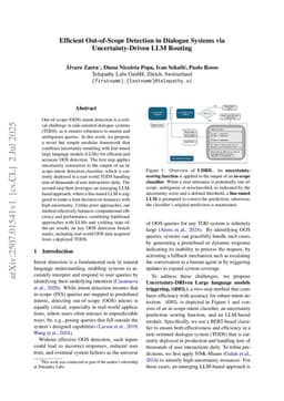 Efficient Out-of-Scope Detection in Dialogue Systems via Uncertainty-Driven LLM Routing