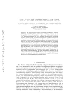 MILP-SAT-GNN: Yet Another Neural SAT Solver