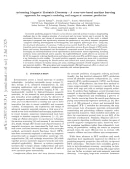 Advancing Magnetic Materials Discovery -- A structure-based machine learning approach for magnetic ordering and magnetic moment prediction