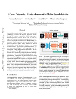 Q-Former Autoencoder: A Modern Framework for Medical Anomaly Detection